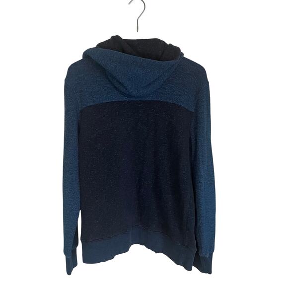 Hurley Black & Blue Men's Monogram Hoodie Jacket Long Sleeve Two Tone Size Small - Picture 9 of 12